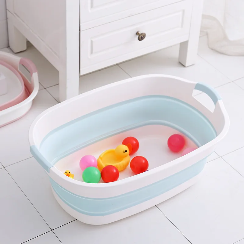 Bañera para bebés plegable de gran capacidad – uso infantil