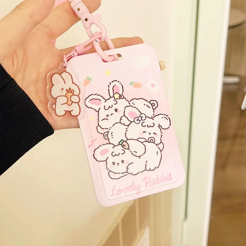 Portatarjetas infantil con llavero antipérdida – Funda protectora para niño
