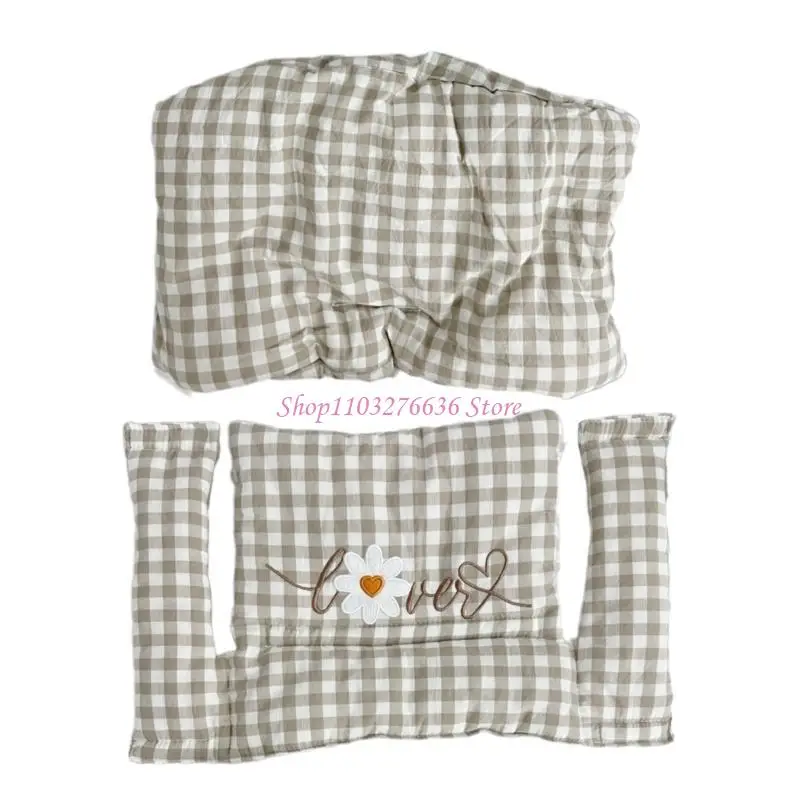 Cojín para silla comedor con estampado de flores - imagen 5
