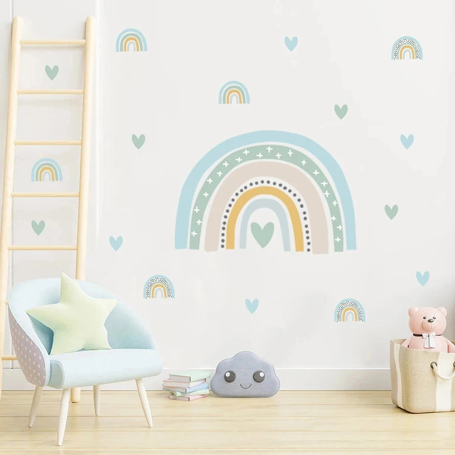 Set completo de pegatinas decorativas infantiles