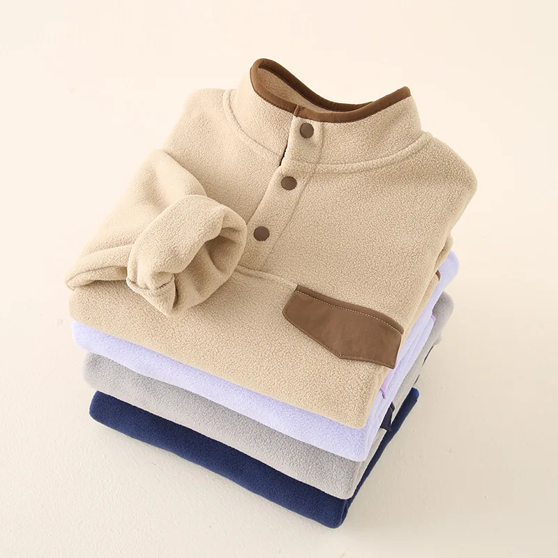 Jersey lana de manga larga para niñas – invierno cálido - imagen 4