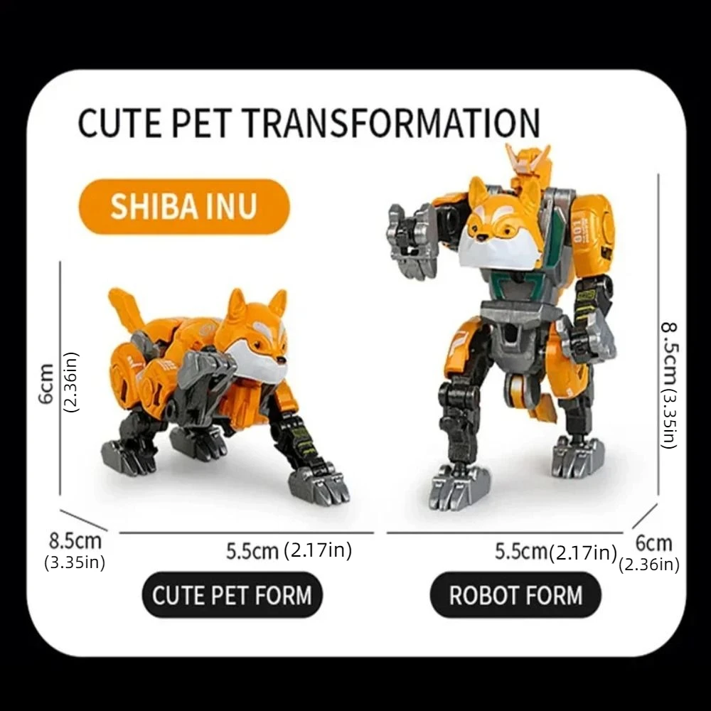 Robot perro deformable 2 en 1