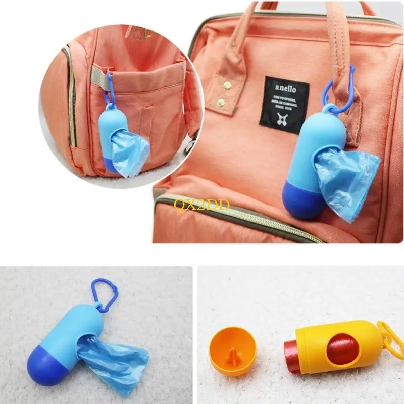 Dispensador de bolsas para pañales con soporte de carrito - imagen 4