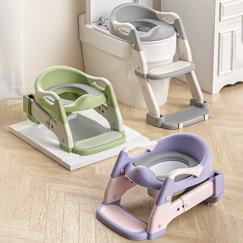 Orinal portátil con escalón – Inodoro de entrenamiento infantil