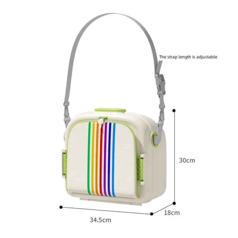 Silla de comer portátil plegable multifuncional para bebé y niño - imagen 5