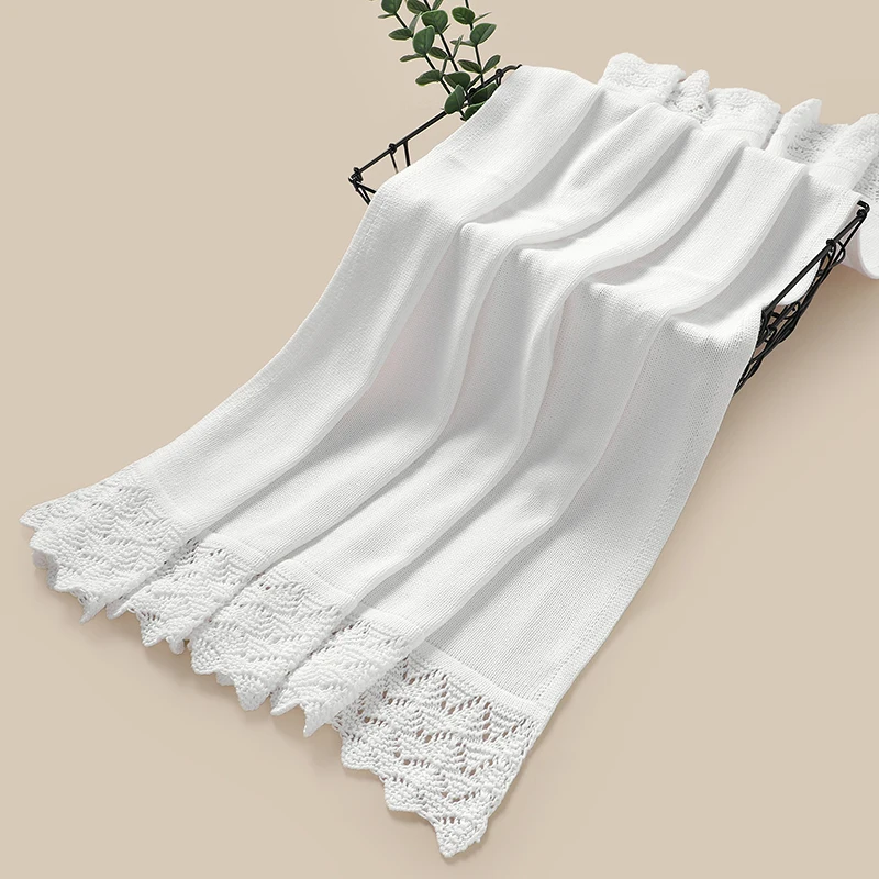Manta de algodón suave para bebé – Funda de cuna y cochecito - imagen 4