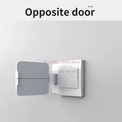Protector de enchufes con tapa de seguridad para toma de corriente