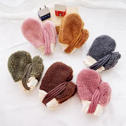 Guantes de invierno térmicos con forro polar para niño