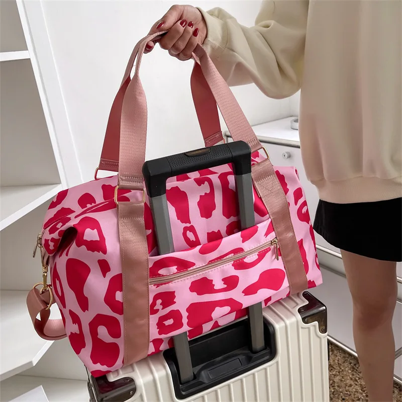 Bolsa de pañales vaca para viaje gran capacidad multifunción - imagen 4