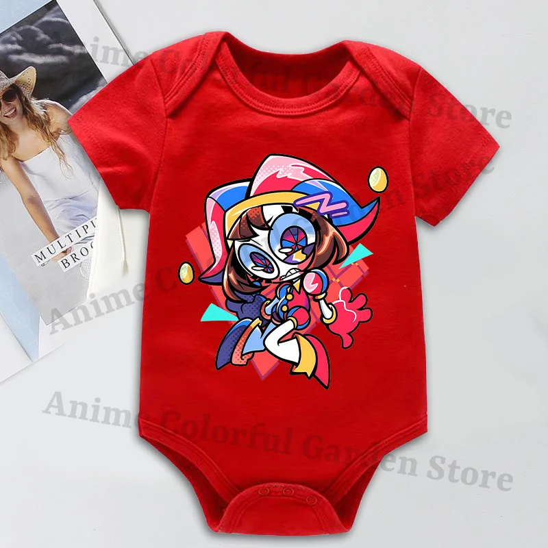 Mono de bebé de verano con diseño de circo digital kawaii - imagen 5