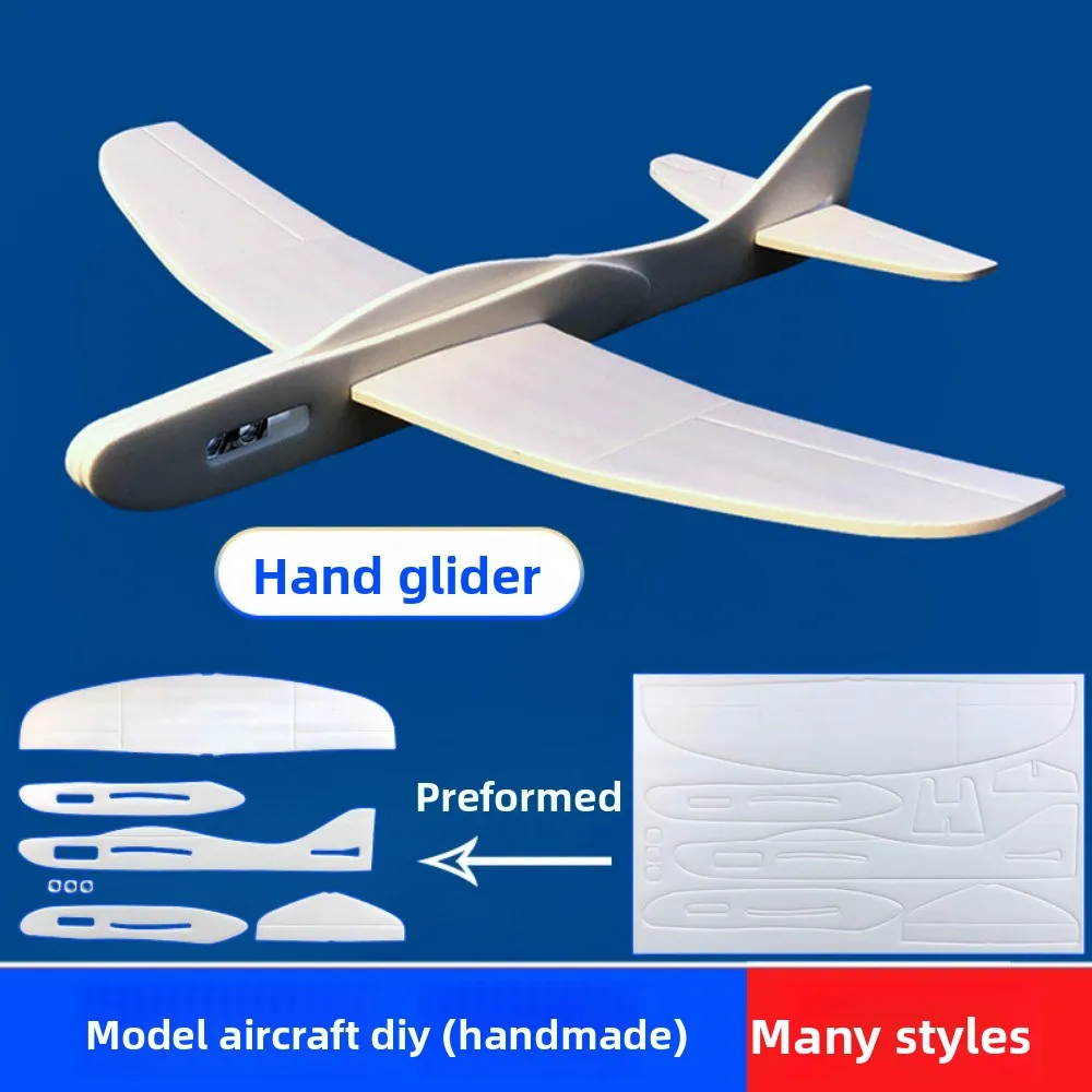 Avión planeador de espuma ligero biplano para armar al aire libre - imagen 4