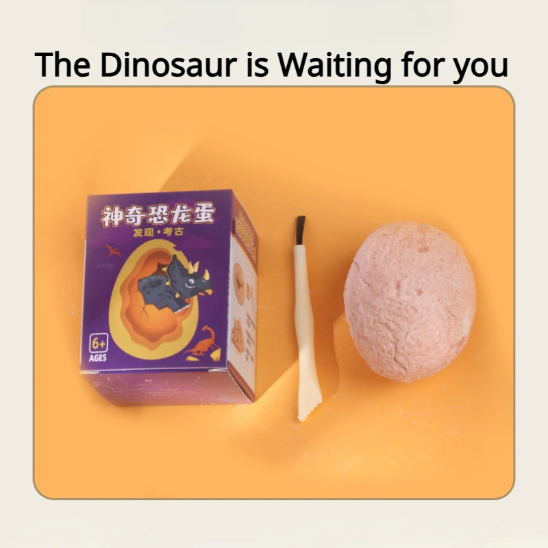Kit de excavación huevos dinosaurio Tiranosaurio para niños - imagen 5