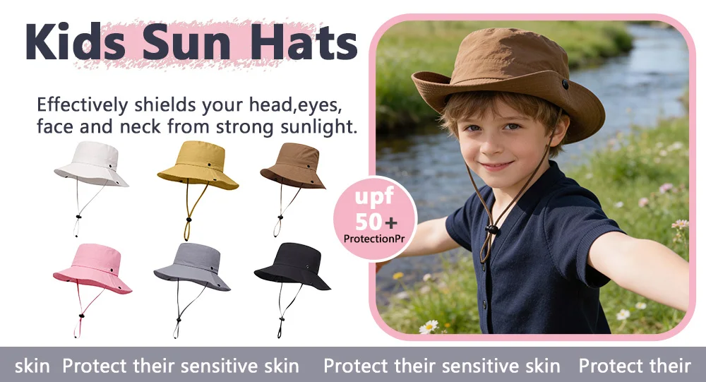 Uso del sombrero en exteriores, pensado para verano