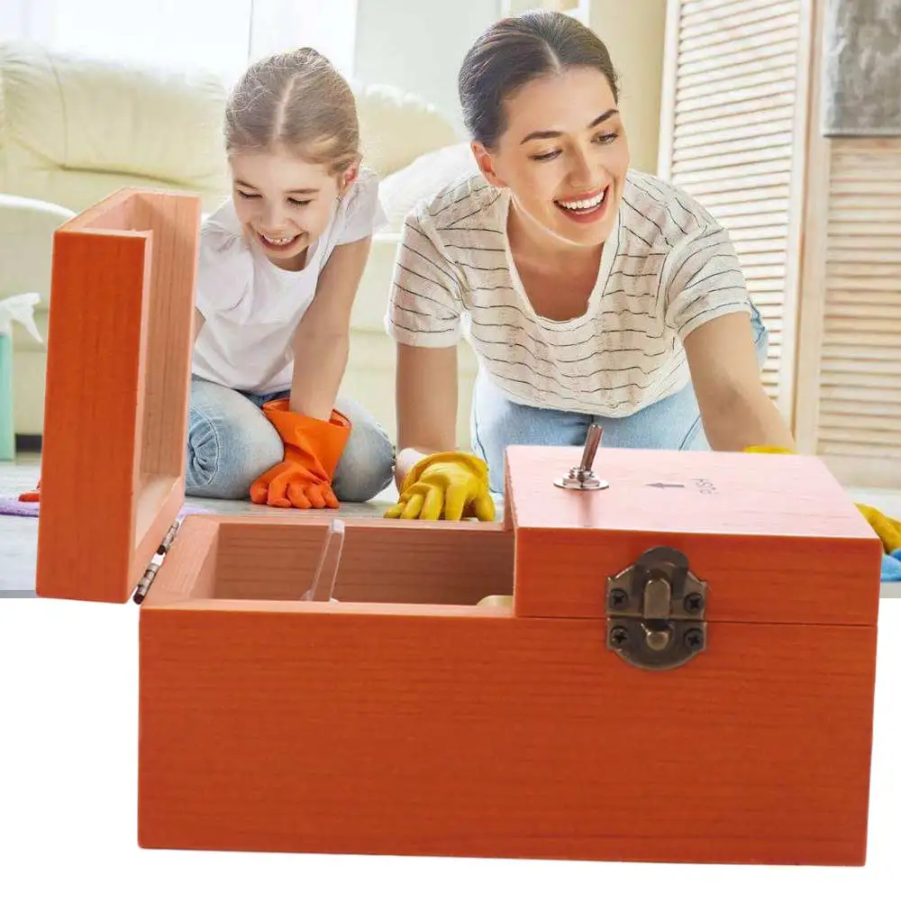 Caja de madera electrónica inútil juguete infantil divertida - imagen 5