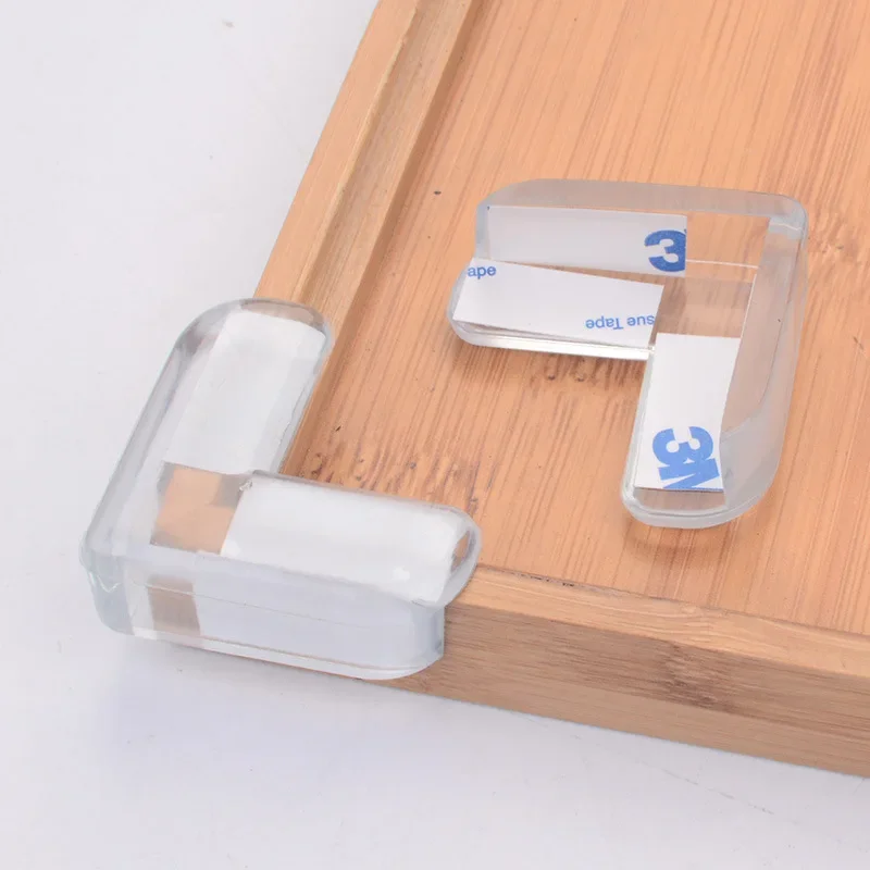 Protector de esquinas de PVC transparente para bebés – Anticolisión