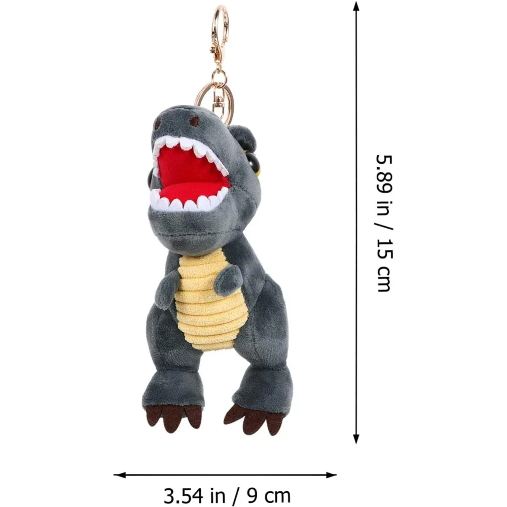 Llavero de peluche de dinosaurio suave para niños – recuerdo - imagen 2