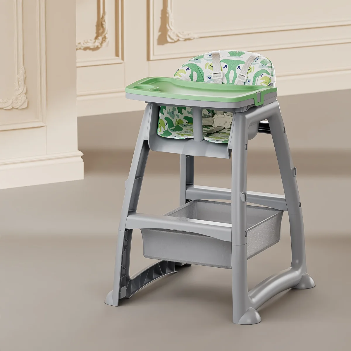 Silla alta de bebé gruesa para comedor hogar, restaurantes hotel - imagen 3