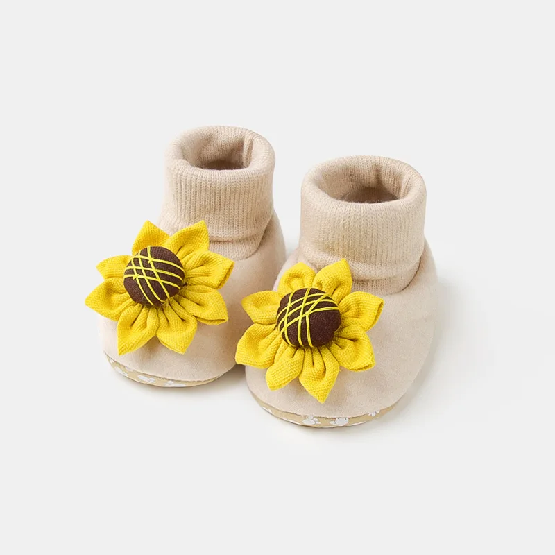 Zapatillas de bebé con lazo antideslizantes de suela blanda primavera - imagen 2