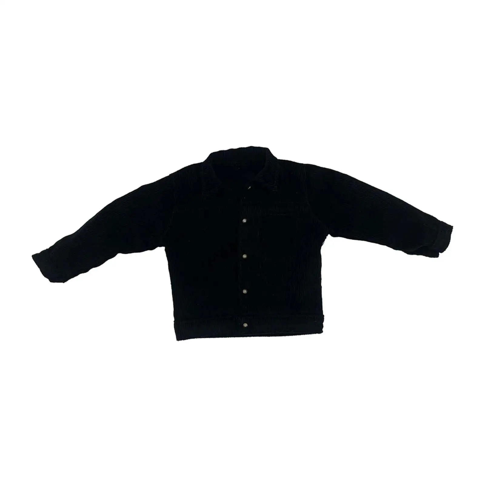 Ropa para muñeco masculino: traje chaqueta de tela en miniatura - imagen 2