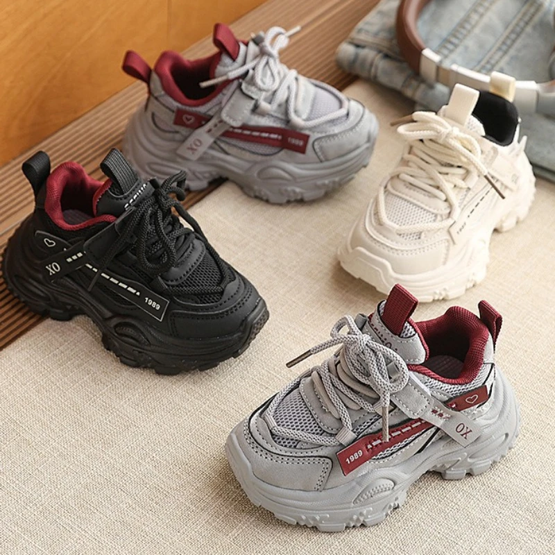 Zapatillas deportivas de malla para niña antideslizantes de diario - imagen 3