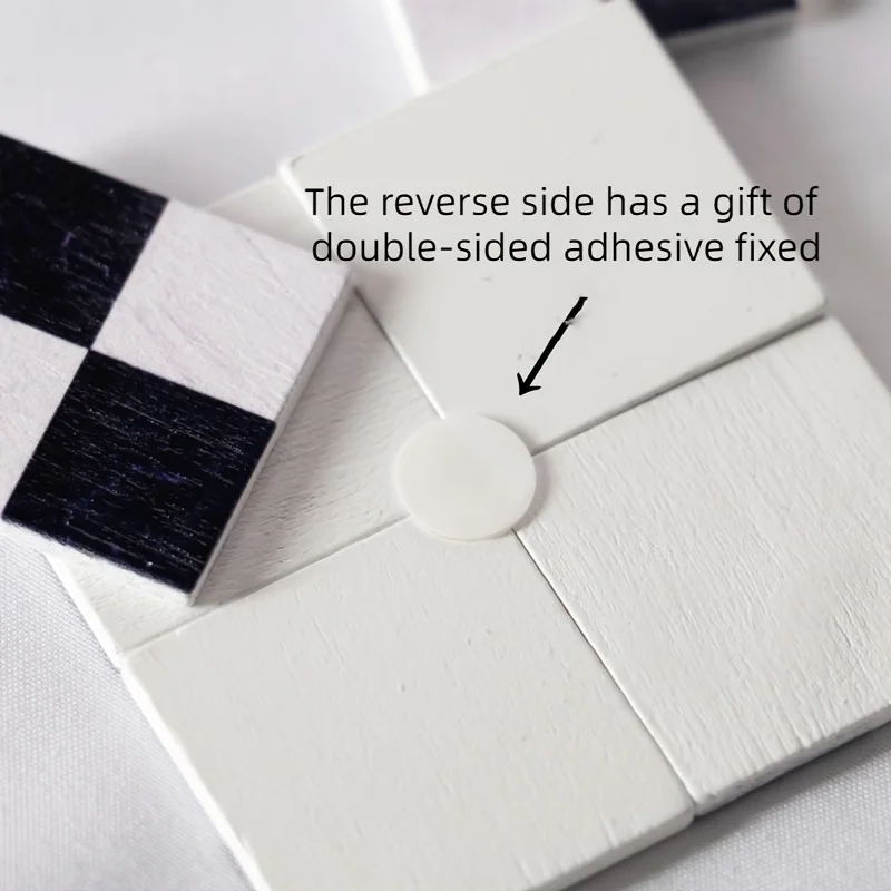 Azulejos de madera maciza para casa de muñecas – Accesorios miniatura 1:12 - imagen 5