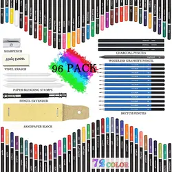 Kit lápices colores y bocetos para niños – Estuche viaje