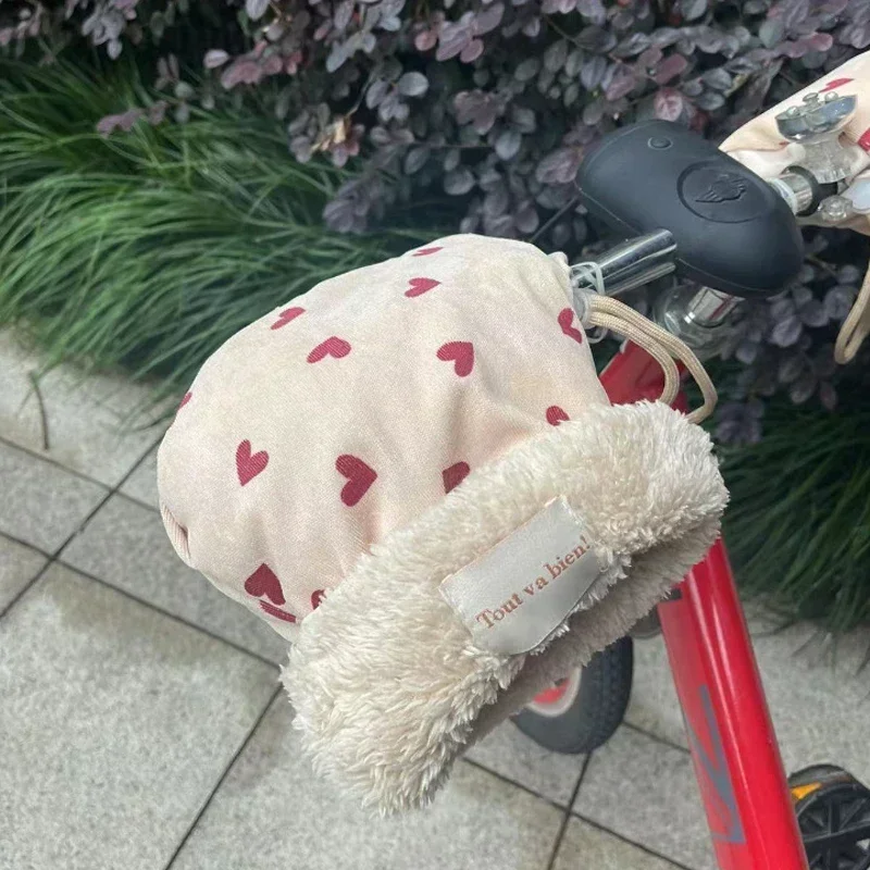 Manoplas para cochecito a prueba de viento con estampado infantil - imagen 4