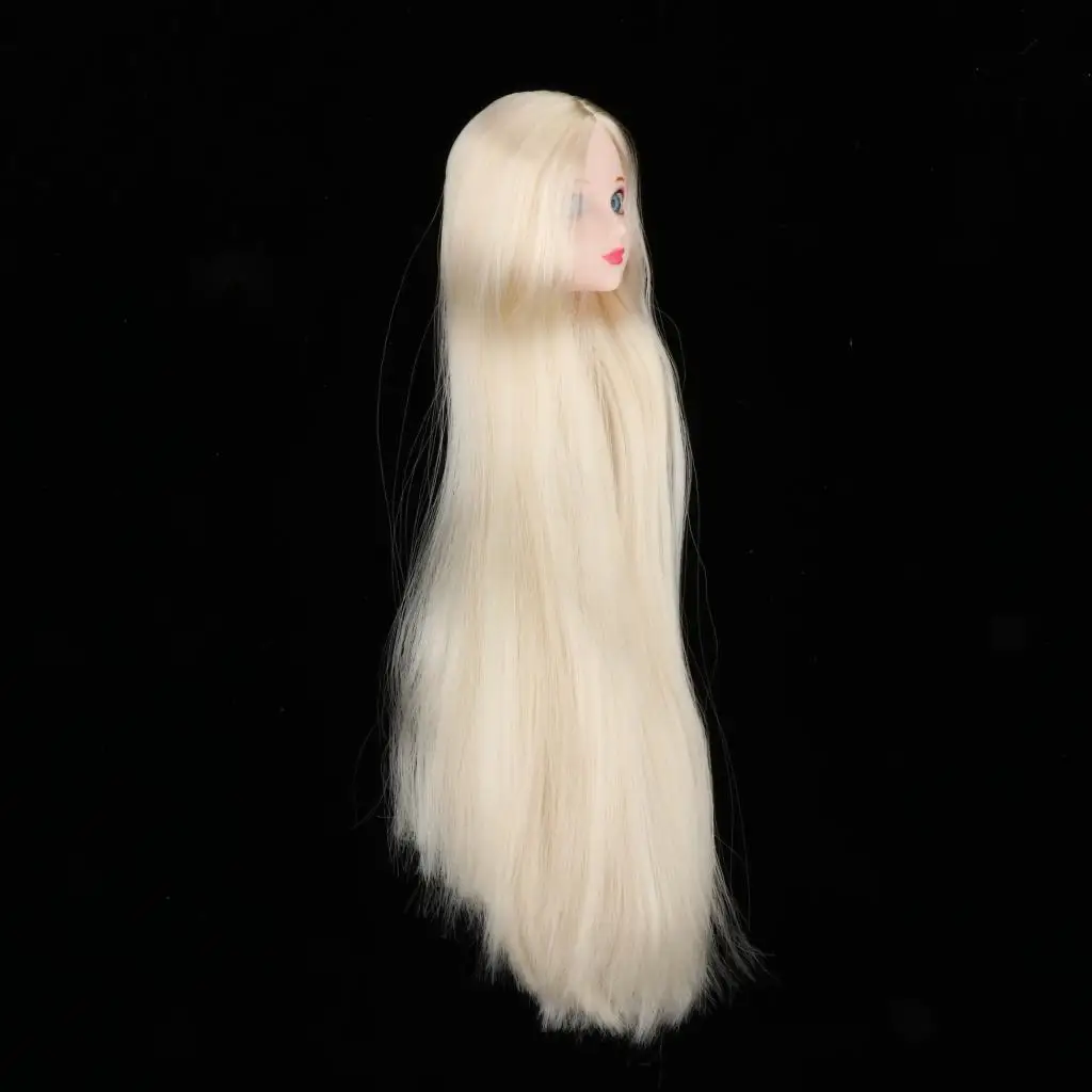 Cabeza de muñeca BJD con cabello enraizado para Blythe - imagen 4