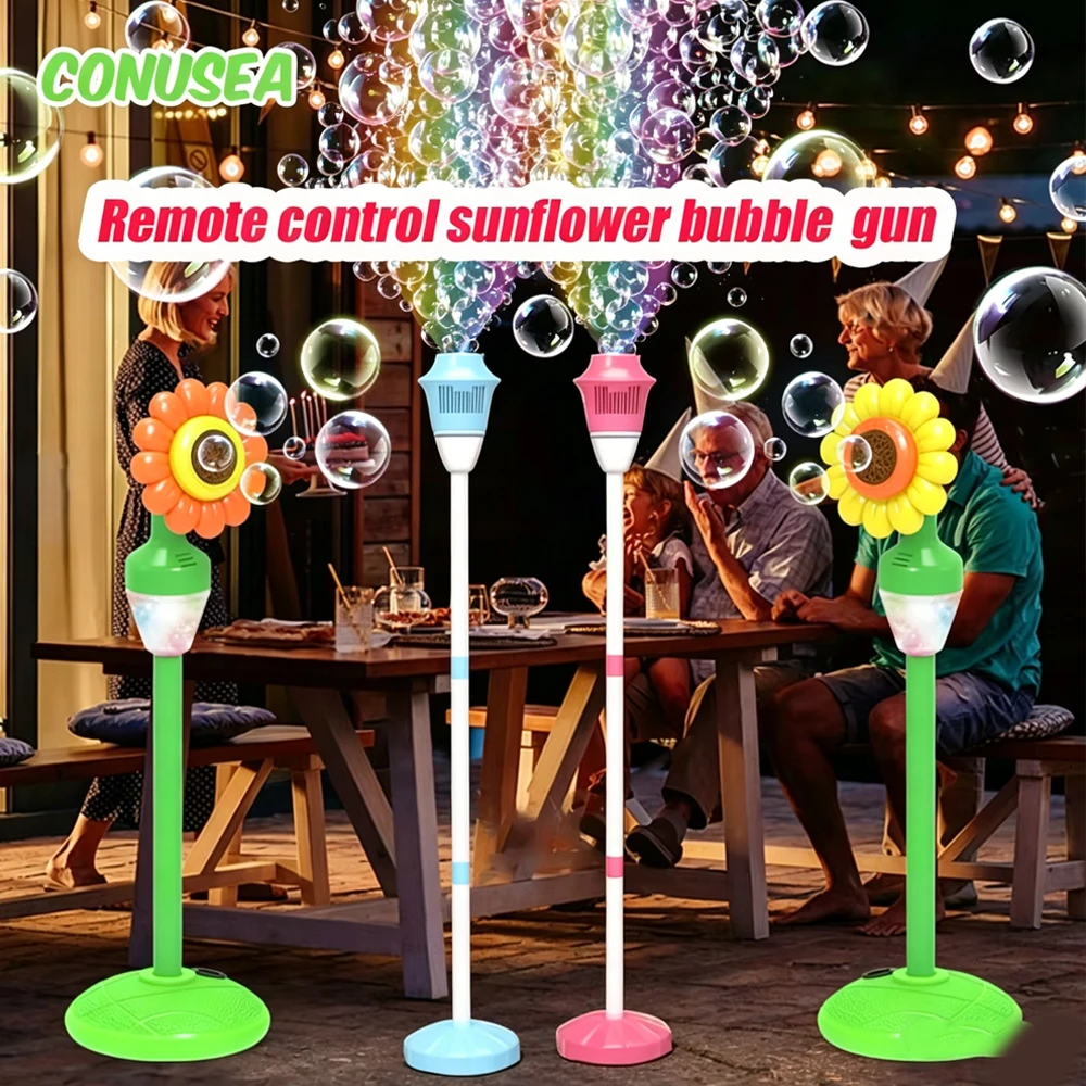 Máquina de burbujas eléctrica con mando a distancia para niños - imagen 5