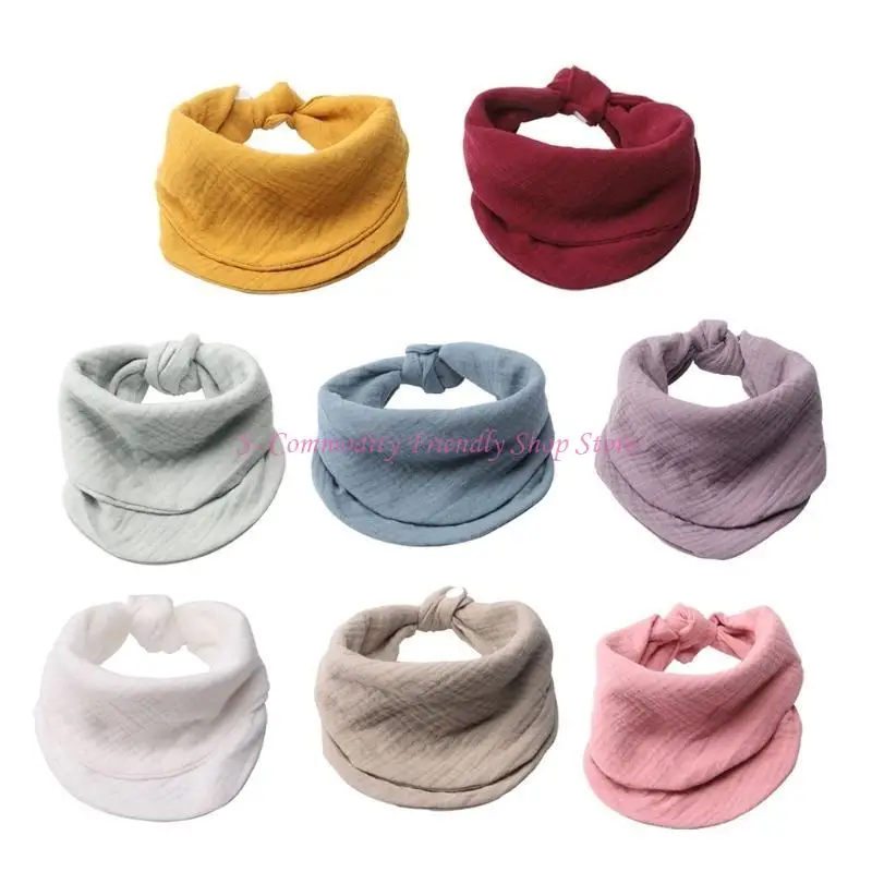 Babero toalla de gasa para bebé – Suave y absorbente - imagen 3
