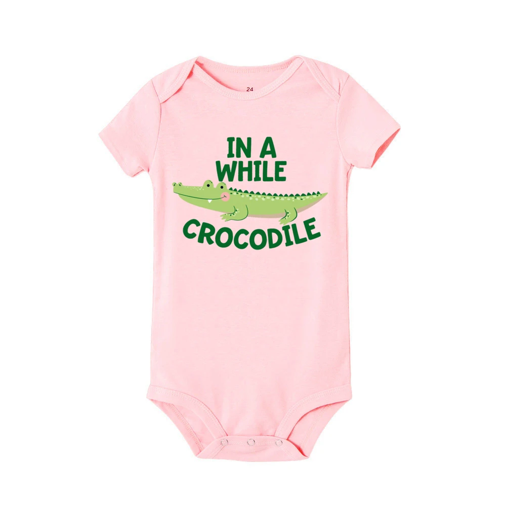 Pelele con estampado de cocodrilo para gemelos - imagen 3