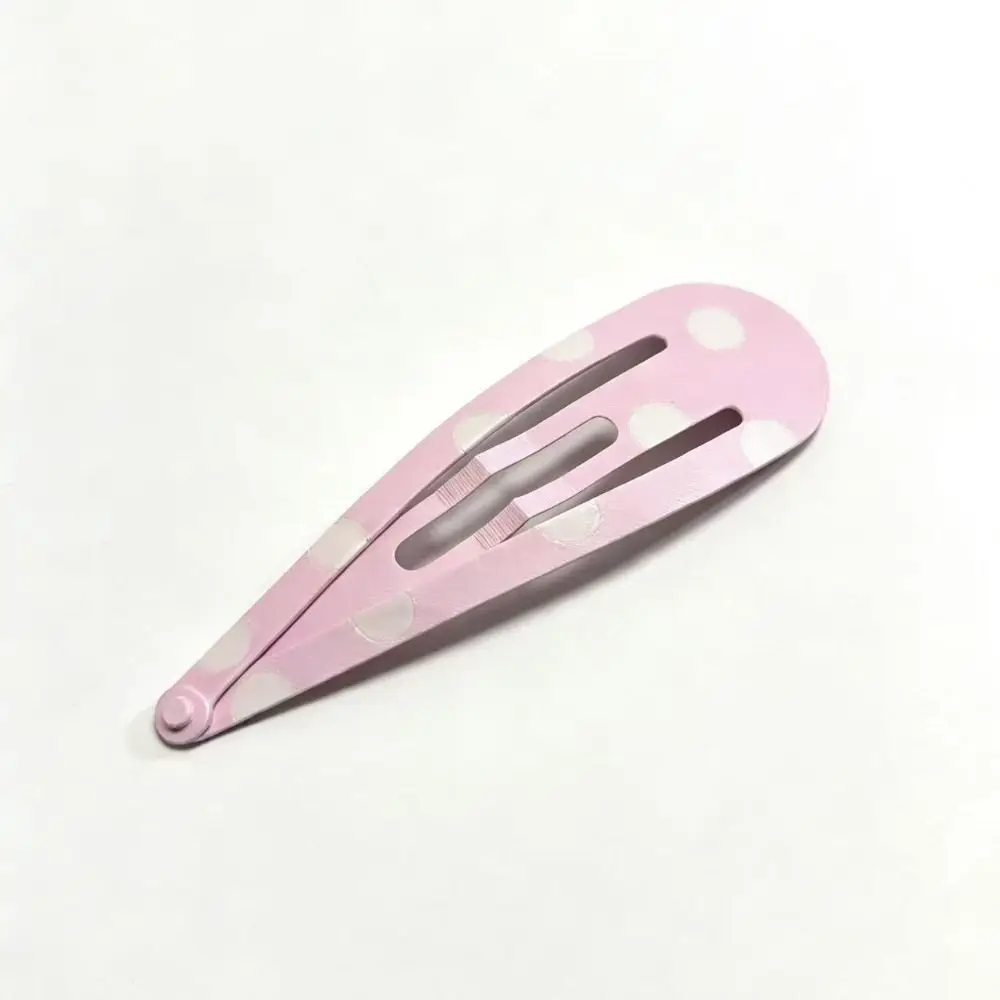 Pinzas para el pelo grandes de puntos estilo kawaii, uso diario