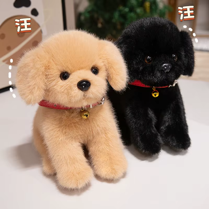 Peluche Labrador realista para regalo de cumpleaños, suave - imagen 5