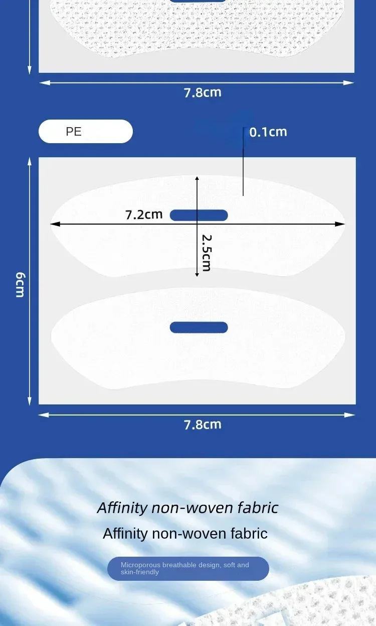 Colocación del parche nasal