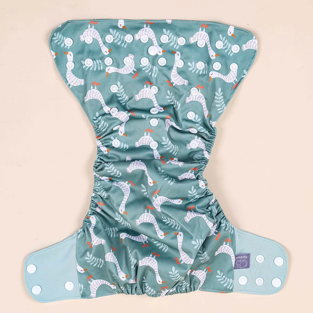 Pañal de tela reutilizable con bolsillo – Transpirable talla única - imagen 3