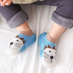 Calcetines antideslizantes de suelo con suela de goma para bebés