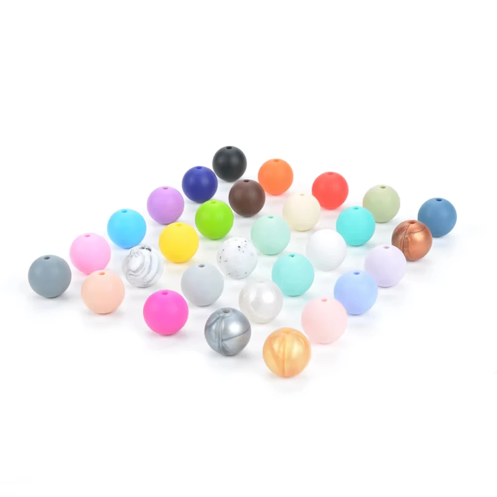 LOFCA cuentas de silicona para chupete DIY sin BPA - imagen 2