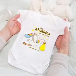 Body para recién nacido manga corta con estampado divertido diario