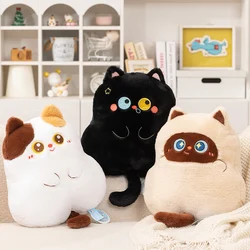 Peluche de gato suave, almohada mullida para regalo infantil
