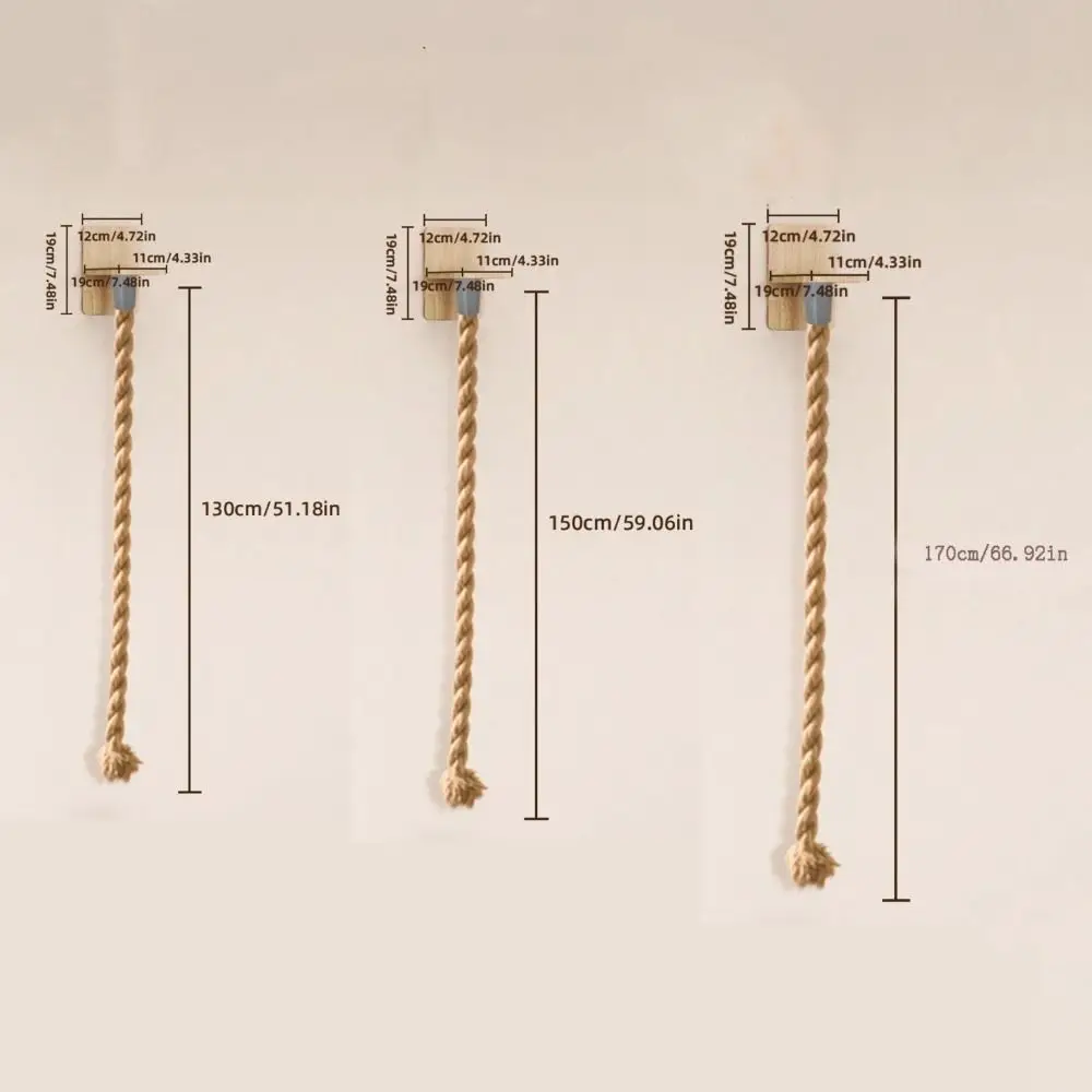 Poste rascador sisal con cuerda resistente y tornillos de fijación - imagen 5