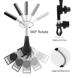 Sombrilla para cochecito protección solar y UV con soporte flexible