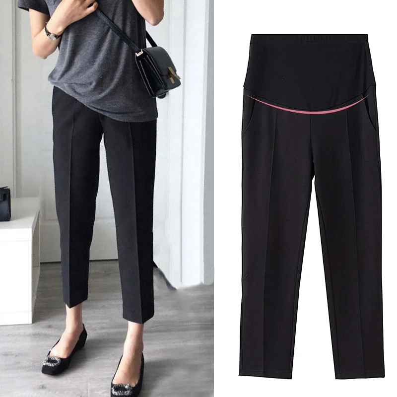 Leggings de maternidad en terciopelo cálido y grueso invierno - imagen 3