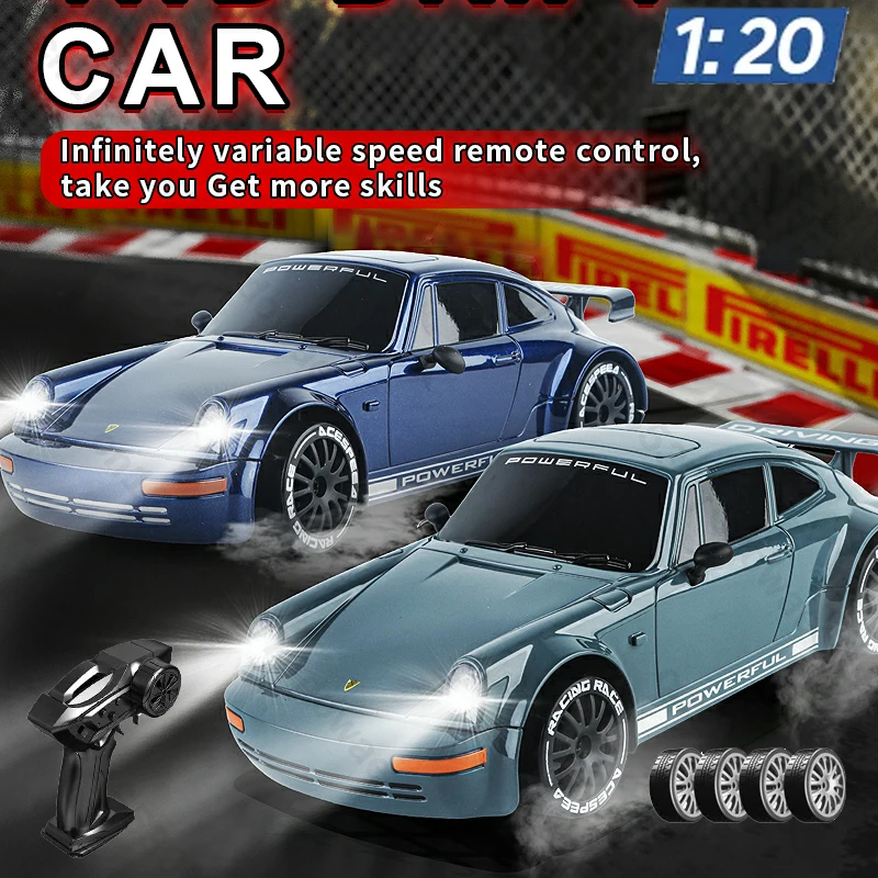 Coche de radiocontrol 4WD con luces, alta velocidad - imagen 3