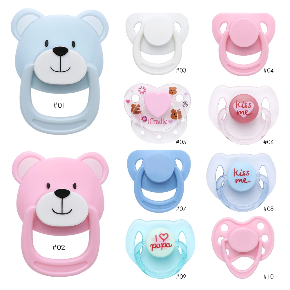 Chupete muñeca mini bebé – Accesorio juguete suave - imagen 2