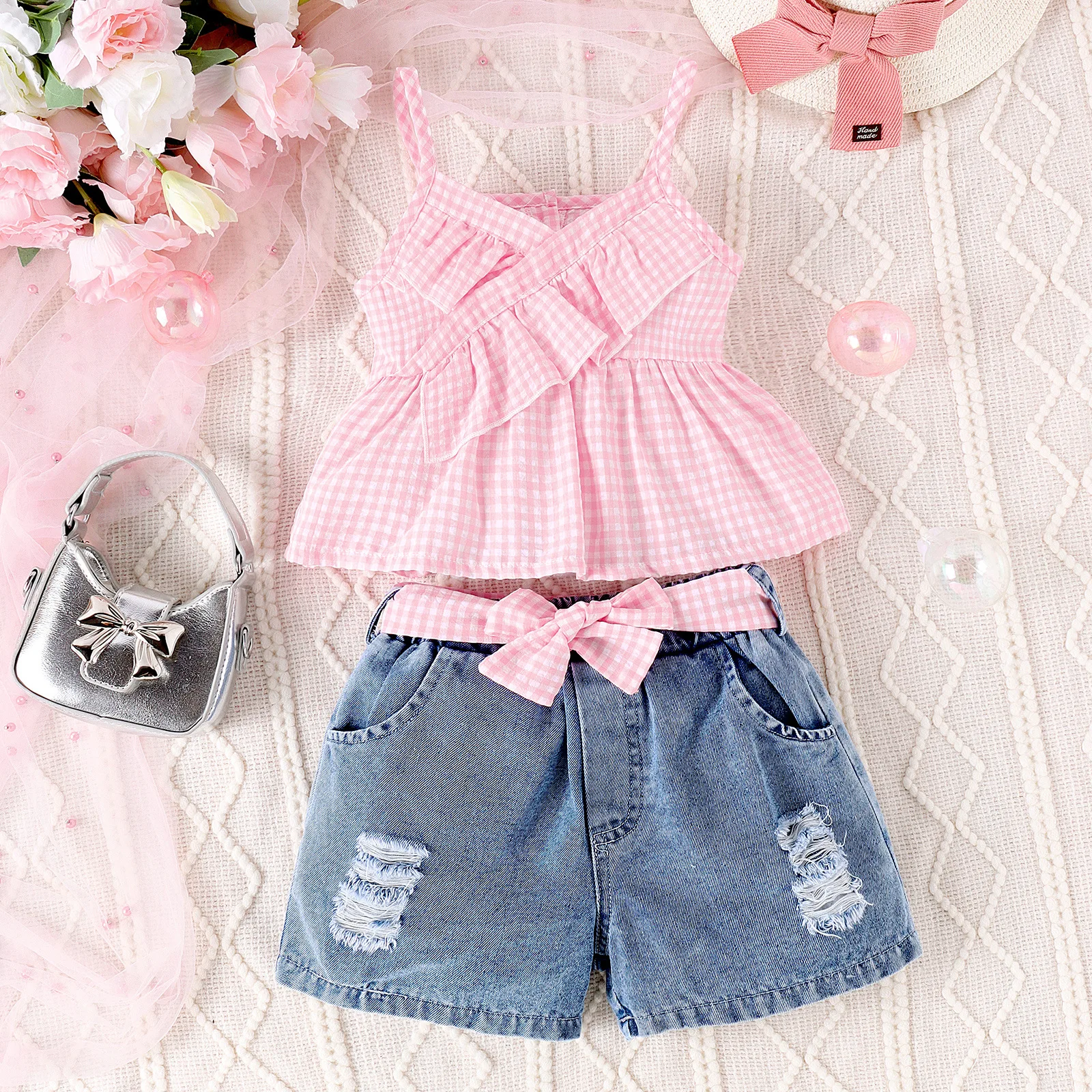 Conjunto juvenil en tonos de verano
