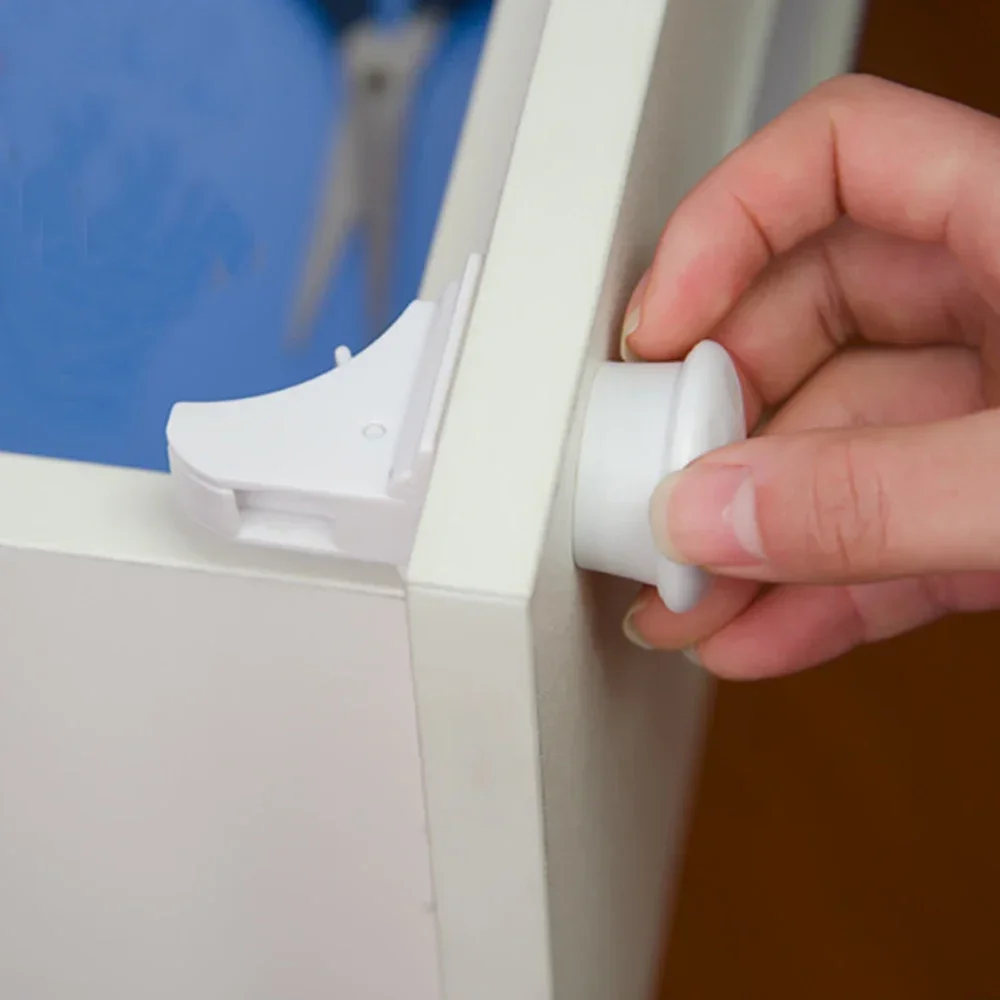 Cerradura magnética invisible para cajones – Protección seguridad bebés - imagen 5