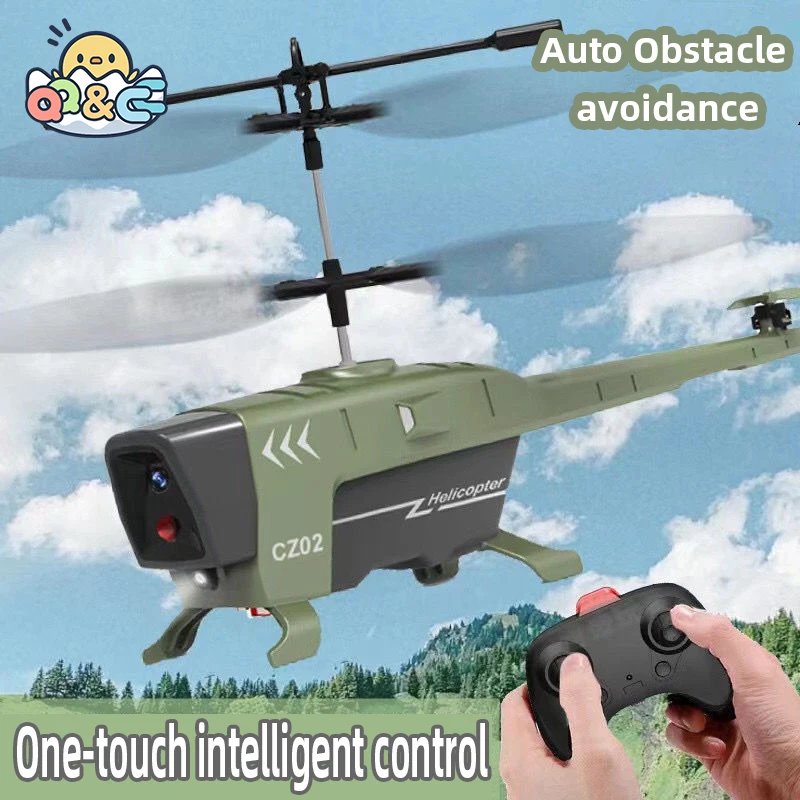 Helicóptero teledirigido con evasión de obstáculos para niños