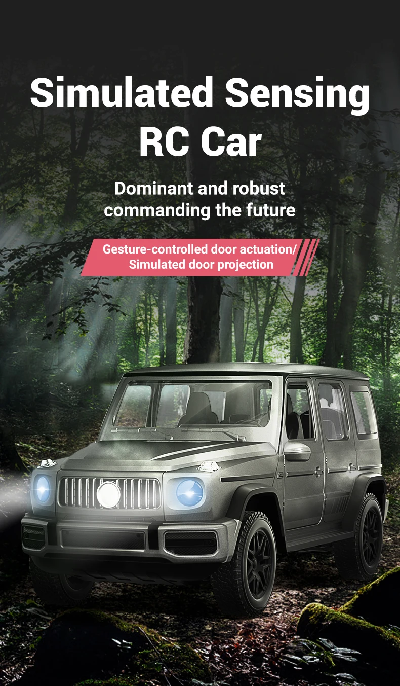 Coche todoterreno RC 1/14 SUV 4WD