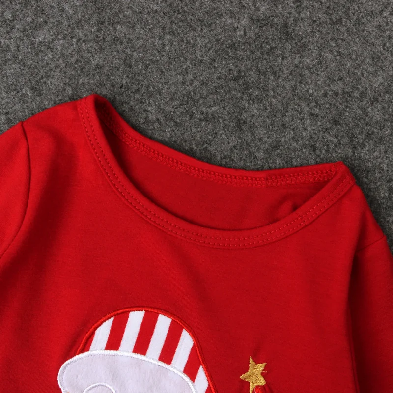 Conjunto de Navidad para niña con vestido y pantalón largo festivo - imagen 5