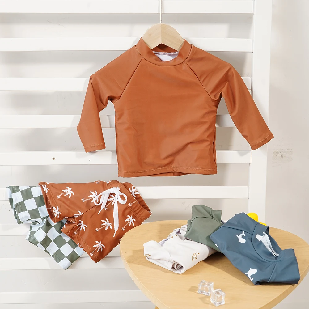 Elinfant Traje de baño manga larga bebé para piscina - imagen 3